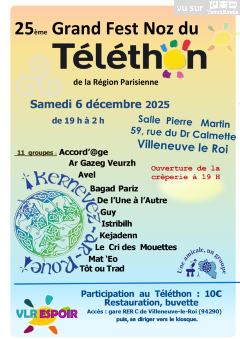 Fest Noz à Villeneuve-le-Roi