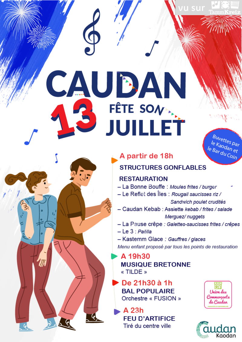 Fest Noz&nbsp;à&nbsp;Caudan