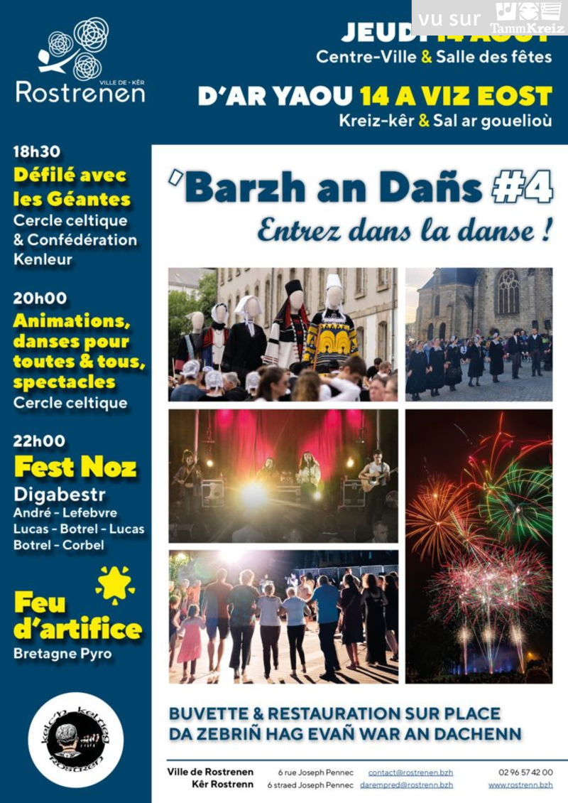 Fest Noz à Rostrenen