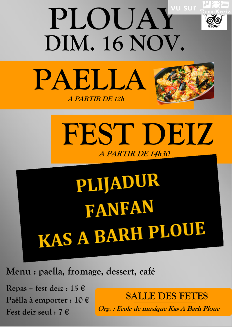 Fest Deiz à Plouay