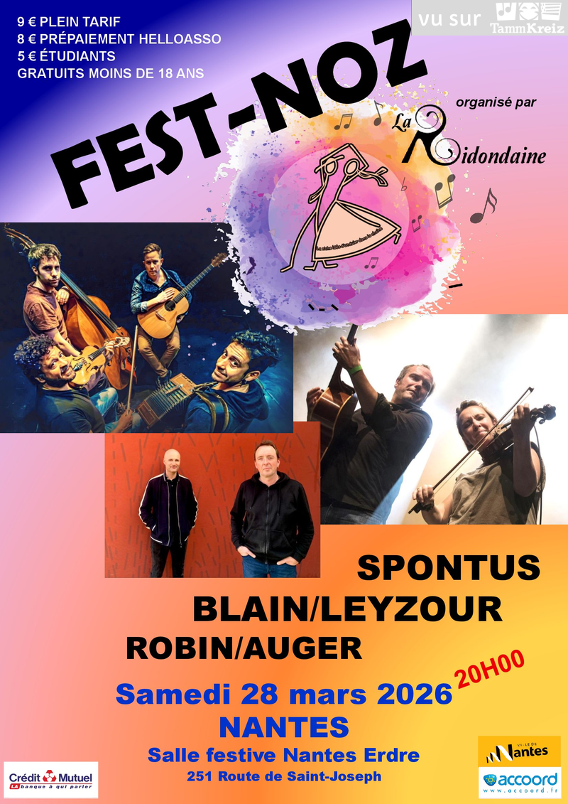 Fest Noz&nbsp;à&nbsp;Nantes