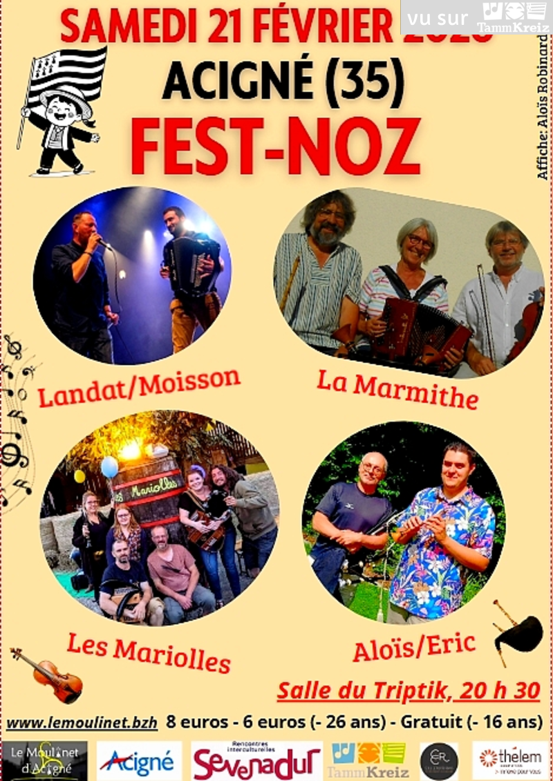 Fest Noz&nbsp;à&nbsp;Acigné