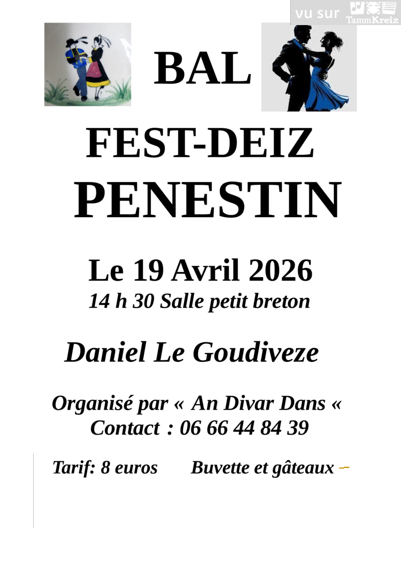 Fest-deiz/bal&nbsp;à&nbsp;Pénestin