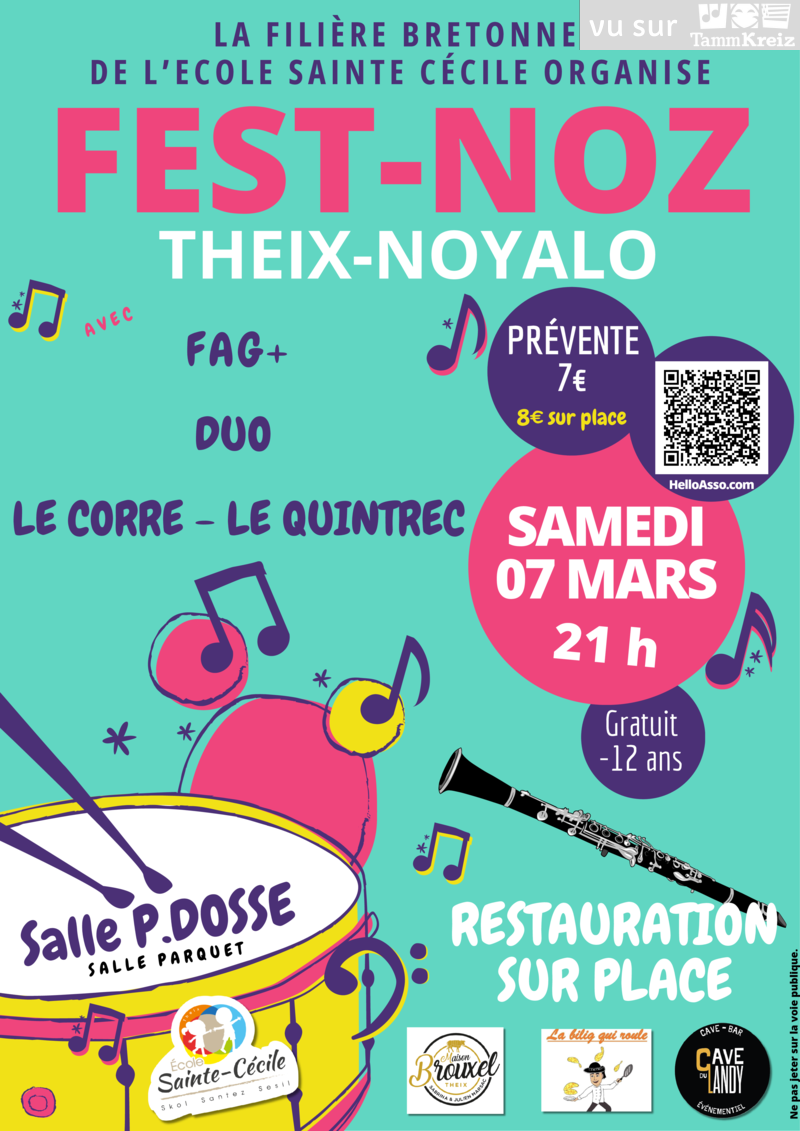 Fest Noz&nbsp;à&nbsp;Theix-Noyalo