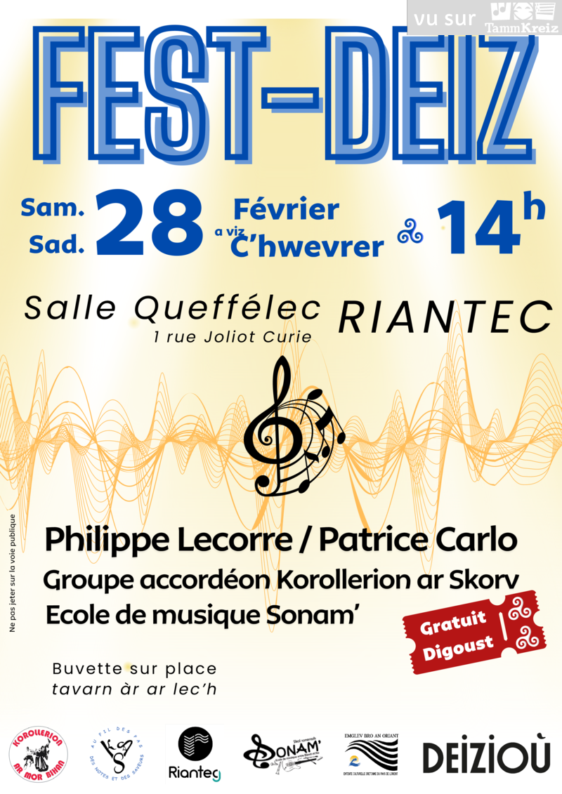 Fest Deiz&nbsp;à&nbsp;Riantec