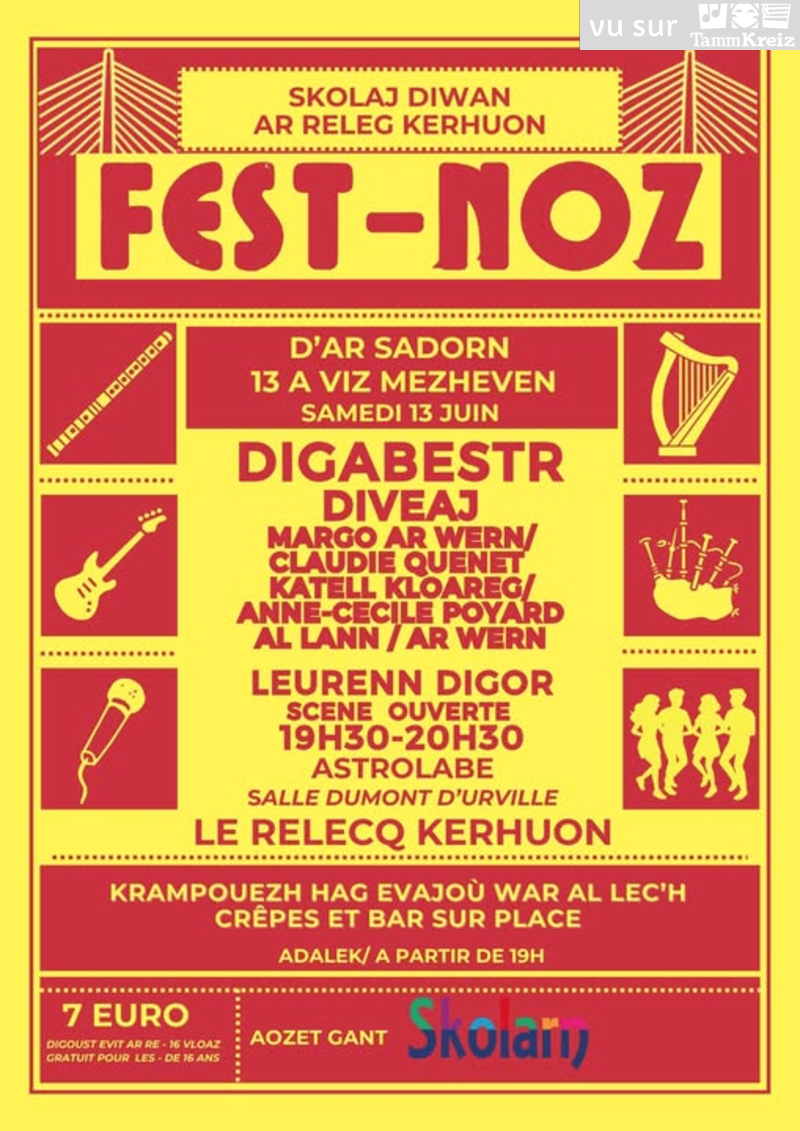 Fest Noz&nbsp;à&nbsp;Le Relecq-Kerhuon