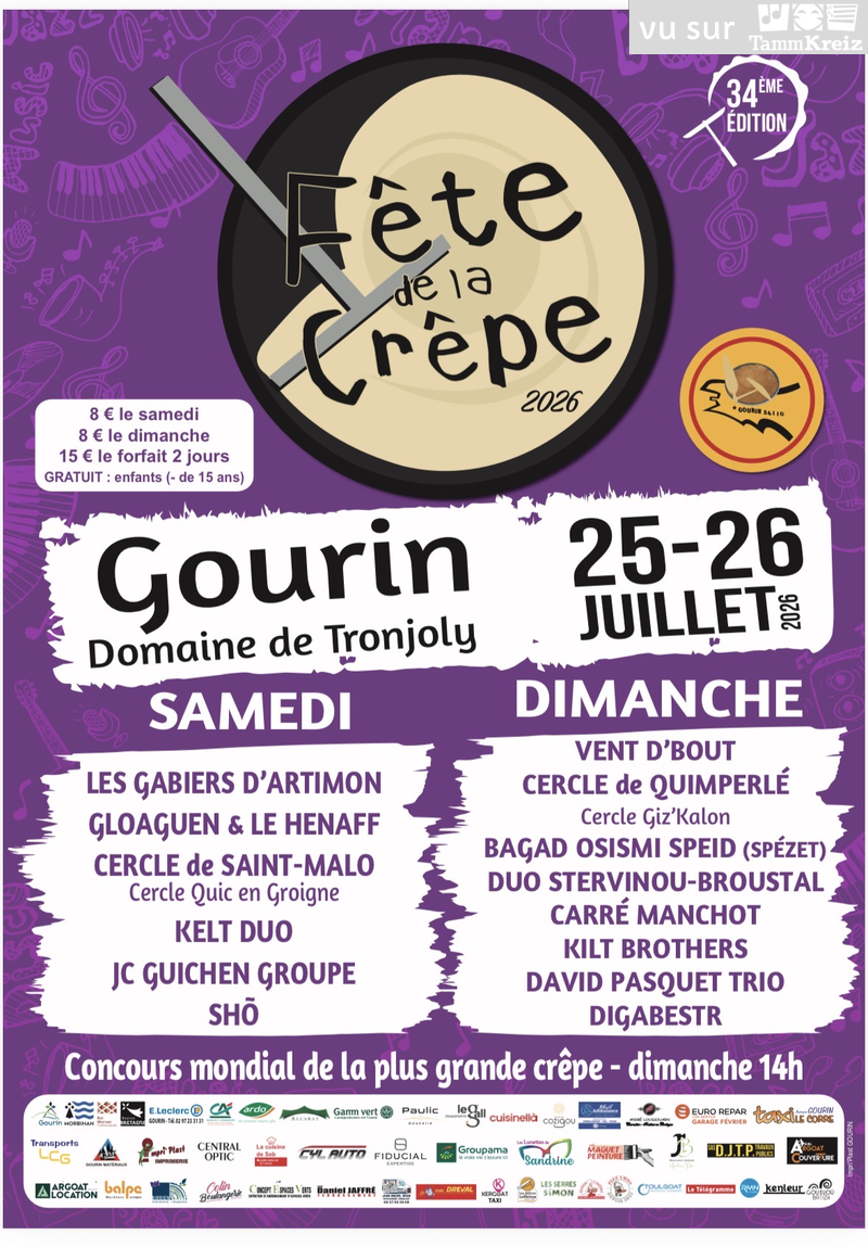 Spectacle et fest-noz&nbsp;à&nbsp;Gourin