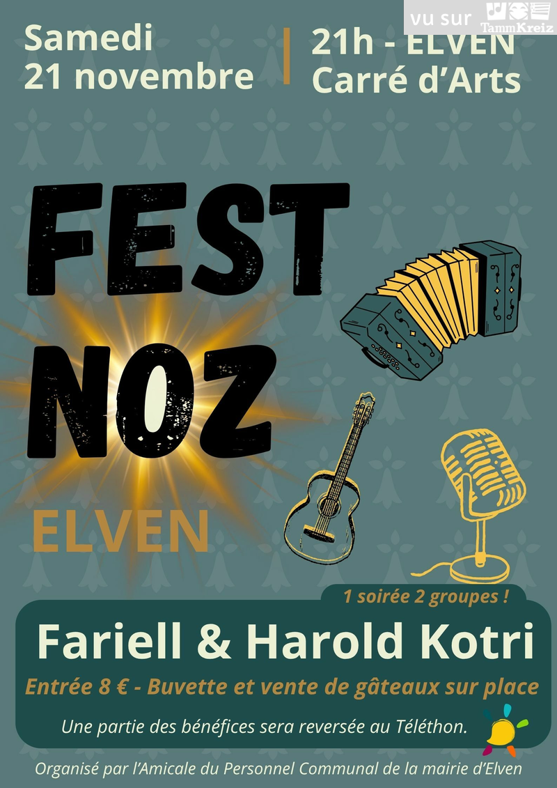 Fest Noz&nbsp;à&nbsp;Elven