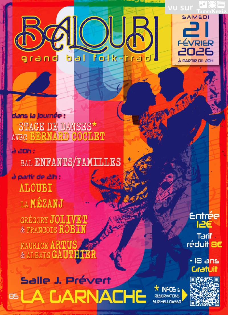 Fest-Noz/Bal folk&nbsp;à&nbsp;La Garnache