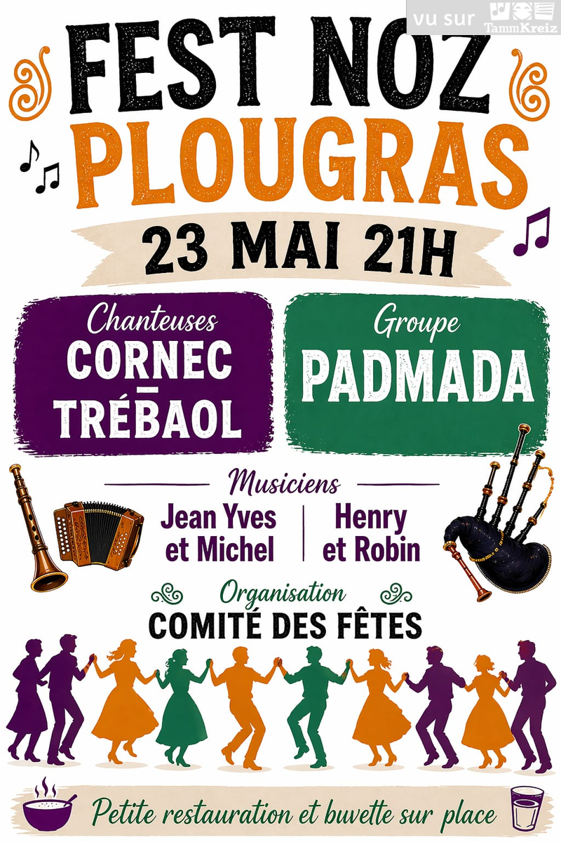 Fest Noz&nbsp;à&nbsp;Plougras