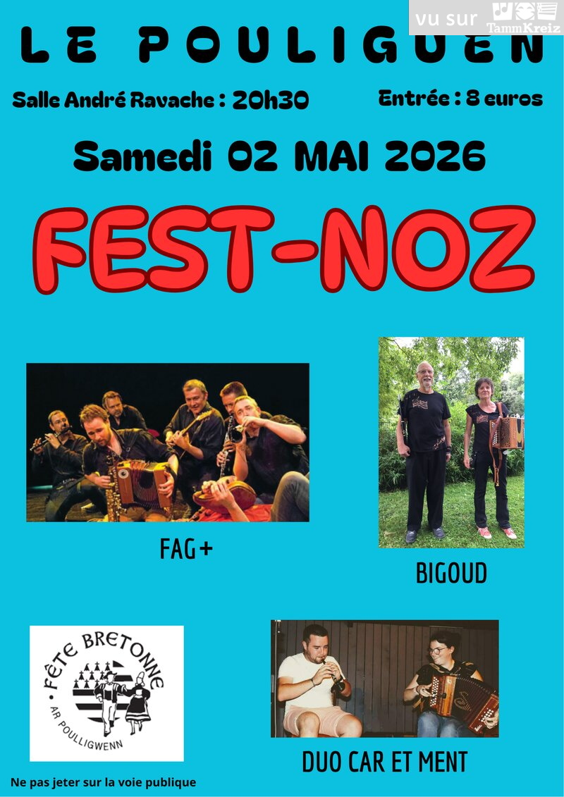 Fest Noz&nbsp;à&nbsp;Le Pouliguen