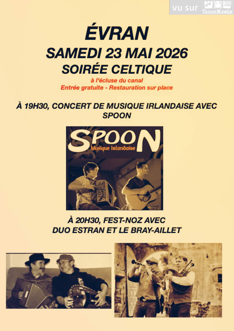 Concert et Fest-Noz&nbsp;à&nbsp;Evran
