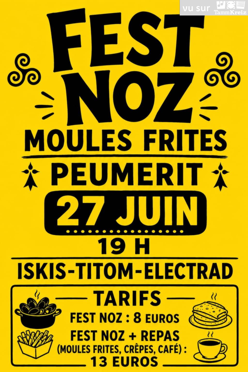 Fest Noz&nbsp;à&nbsp;Peumérit