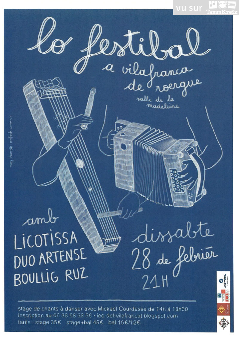 Fest-Noz/Bal folk&nbsp;à&nbsp;Villefranche de Rouergue