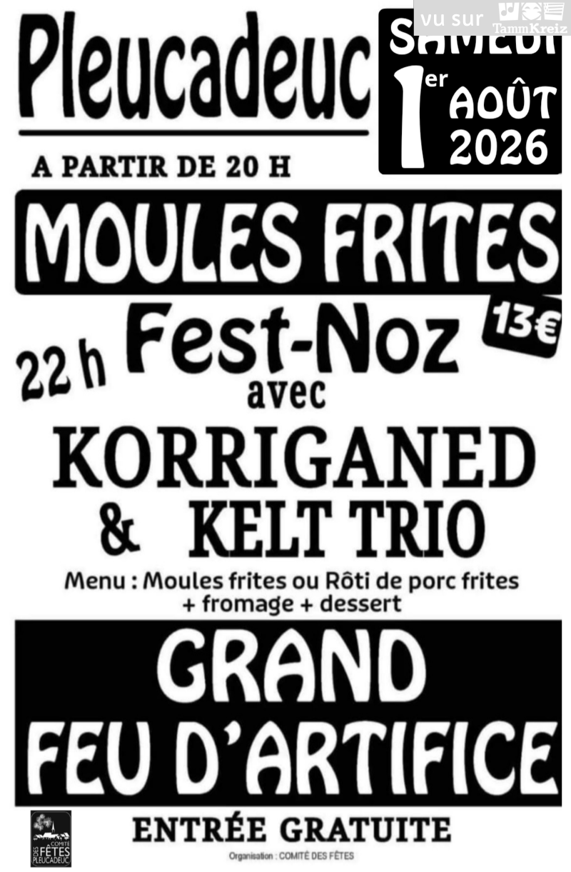 Fest Noz&nbsp;à&nbsp;Pleucadeuc