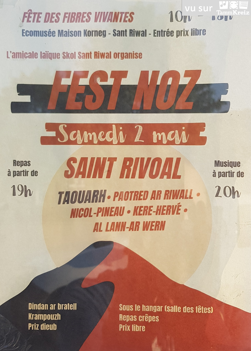 Fest Noz&nbsp;à&nbsp;Saint-Rivoal