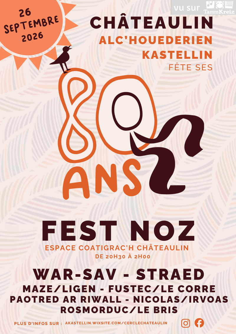 Fest Noz&nbsp;à&nbsp;Chateaulin