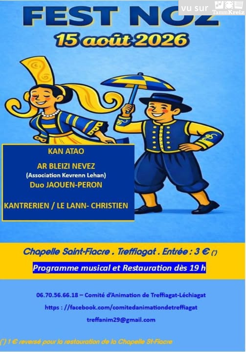 Fest Noz&nbsp;à&nbsp;Tréffiagat