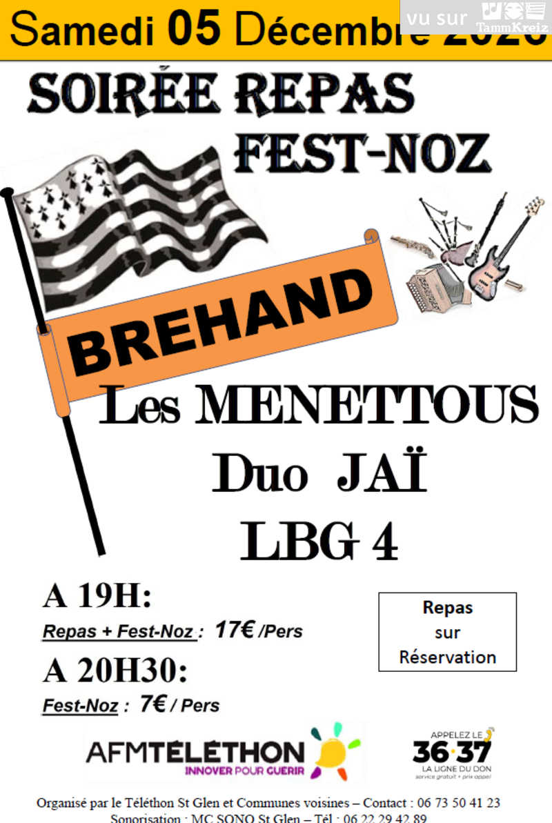 Fest Noz&nbsp;à&nbsp;Bréhand
