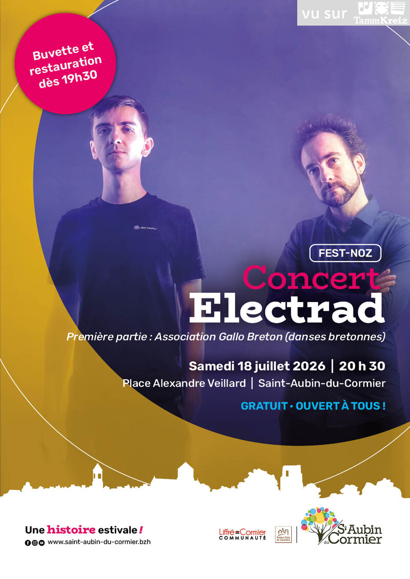 Fest Noz&nbsp;à&nbsp;Saint-Aubin-du-Cormier