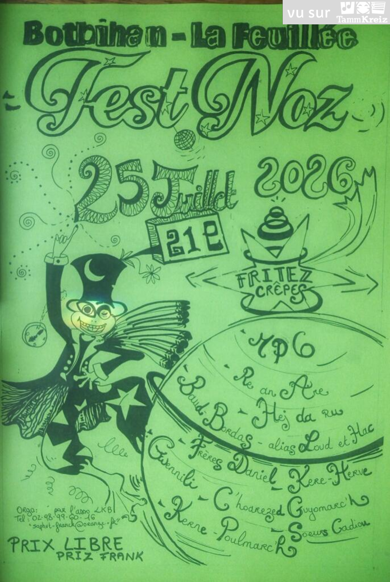 Fest Noz&nbsp;à&nbsp;La Feuillée
