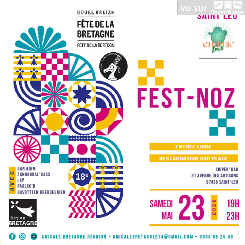 Fest Noz&nbsp;à&nbsp;Saint-Leu
