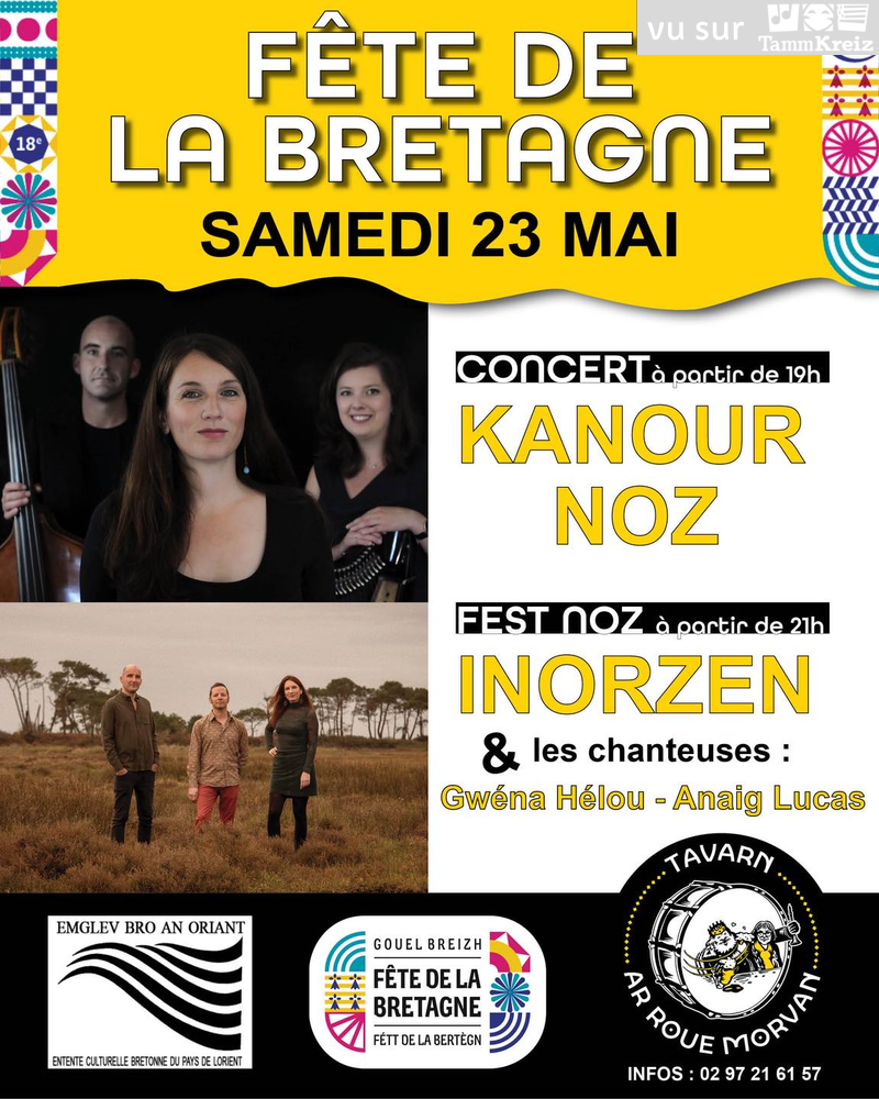 Concert et Fest-Noz&nbsp;à&nbsp;Lorient