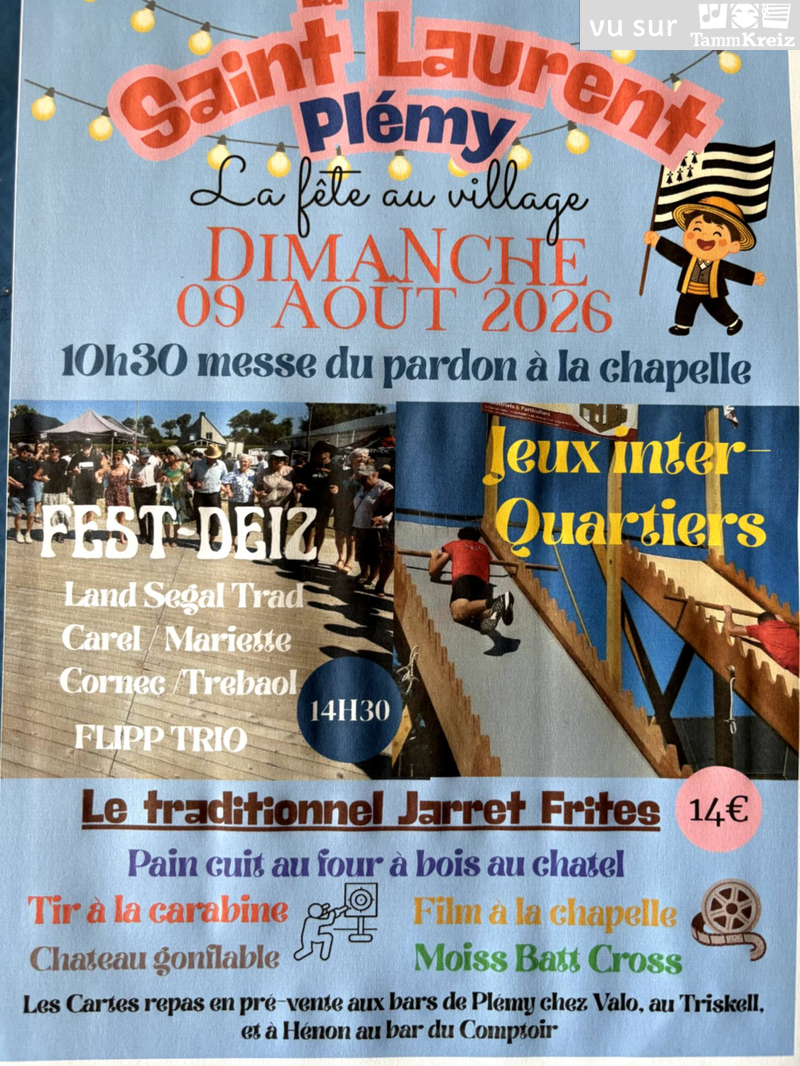 Fest Deiz&nbsp;à&nbsp;Plémy