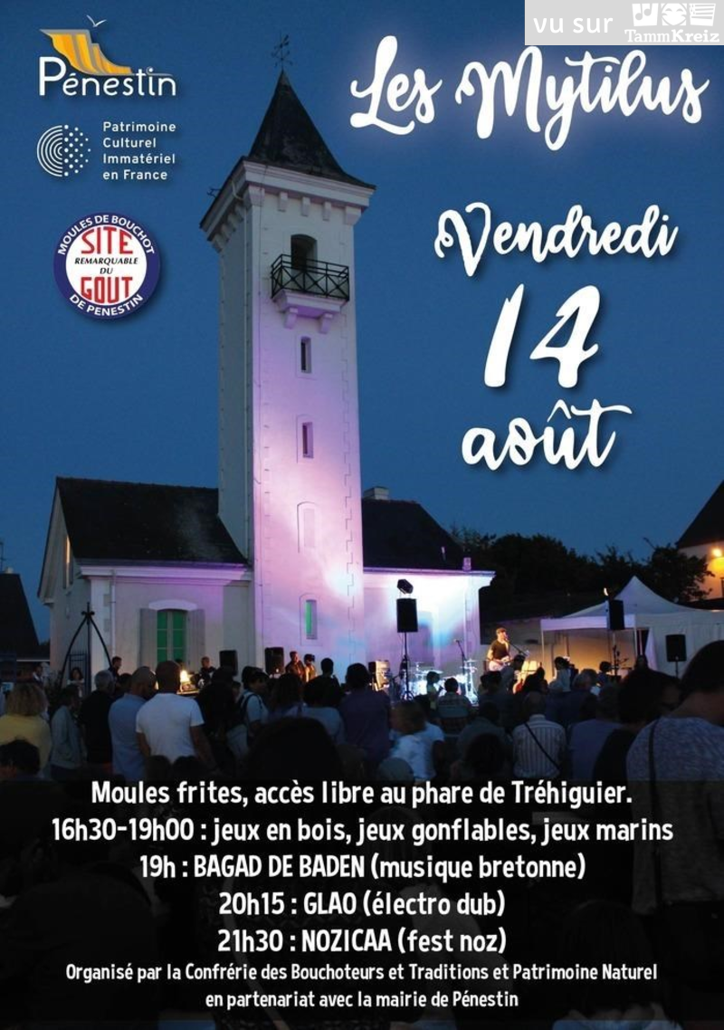 Concert et Fest-Noz&nbsp;à&nbsp;Pénestin