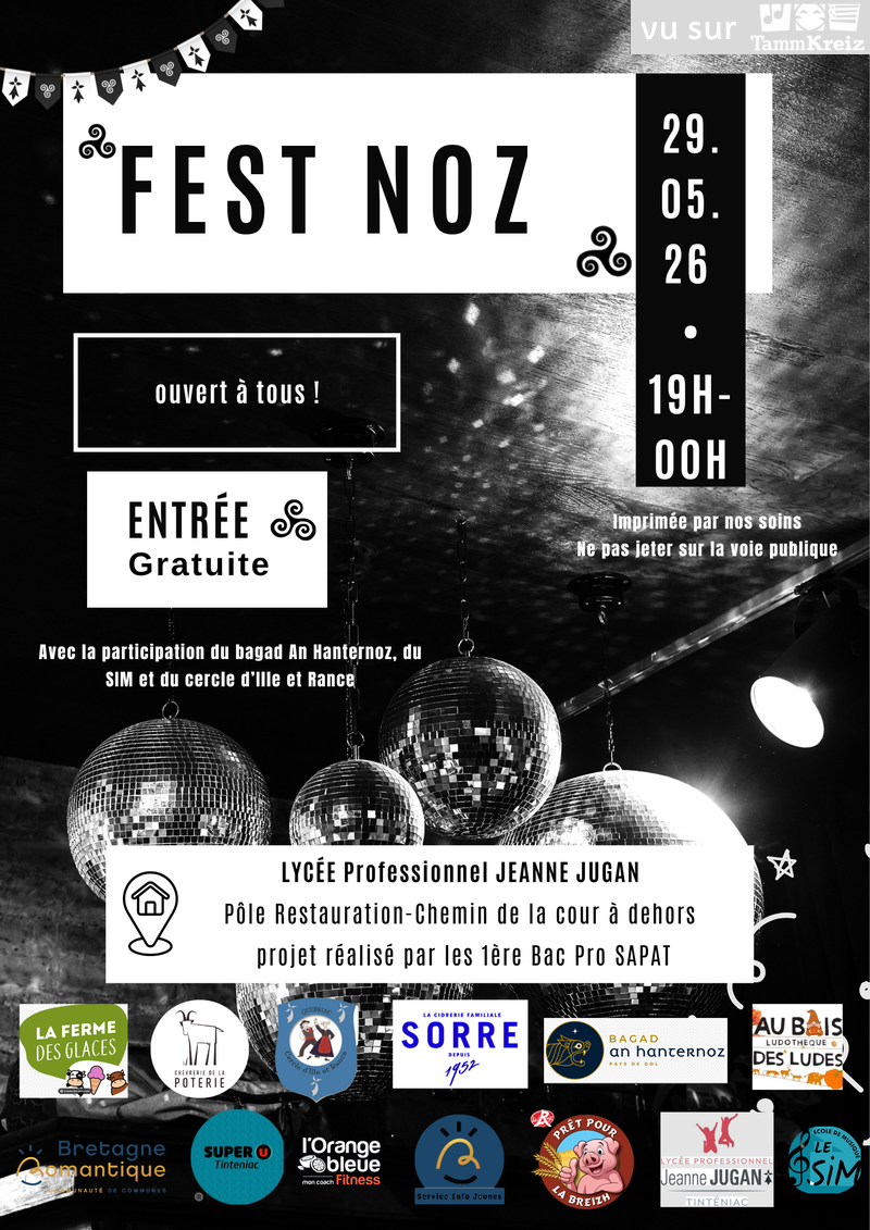Fest Noz&nbsp;à&nbsp;Tinténiac