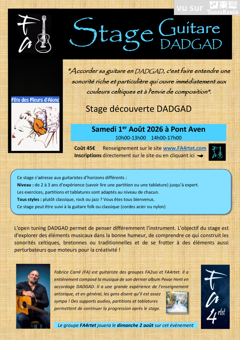 Stage&nbsp;à&nbsp;Pont-Aven