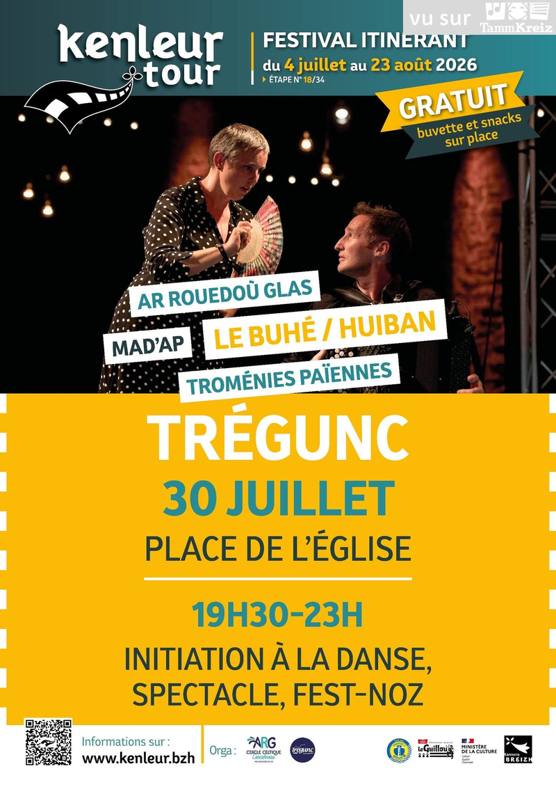 Spectacle et fest-noz&nbsp;à&nbsp;Trégunc