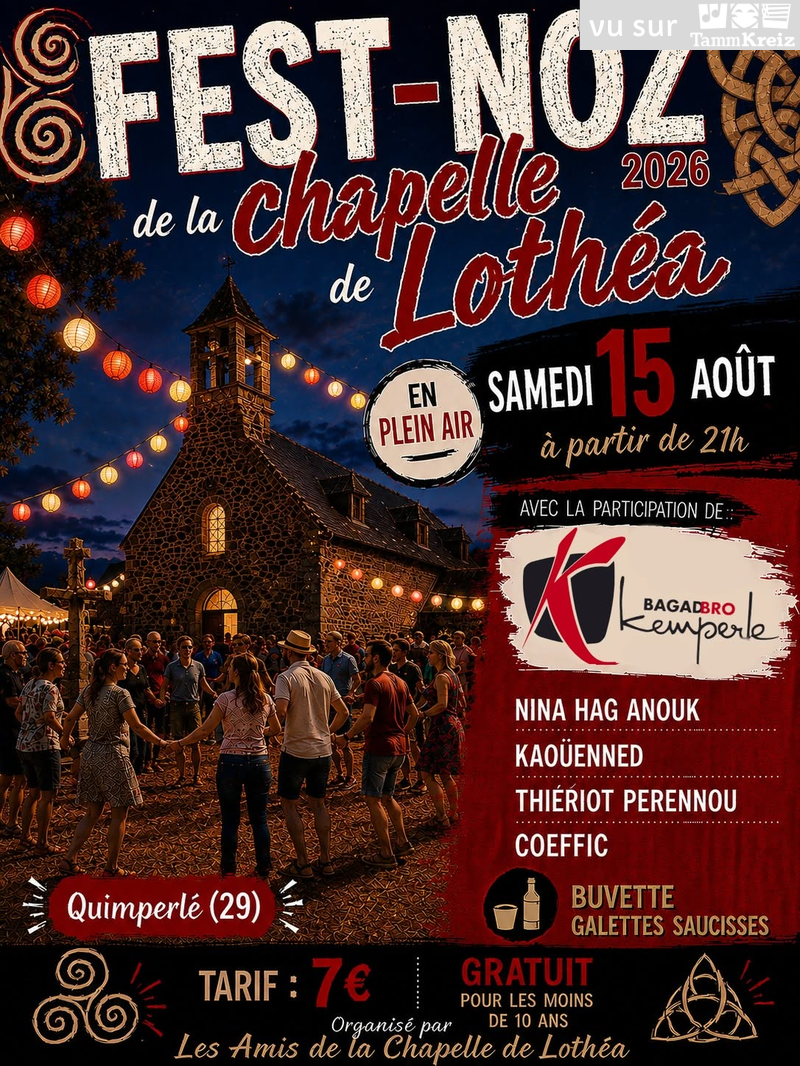 Fest Noz&nbsp;à&nbsp;Quimperlé