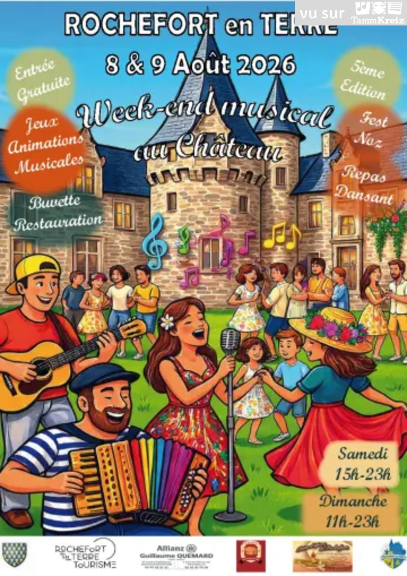Fest Noz&nbsp;à&nbsp;Rochefort-en-Terre