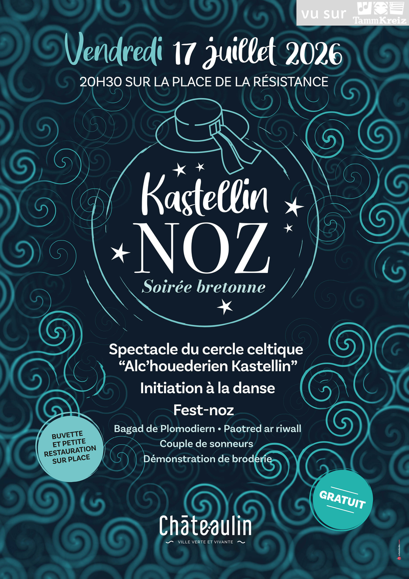 Spectacle et fest-noz&nbsp;à&nbsp;Chateaulin