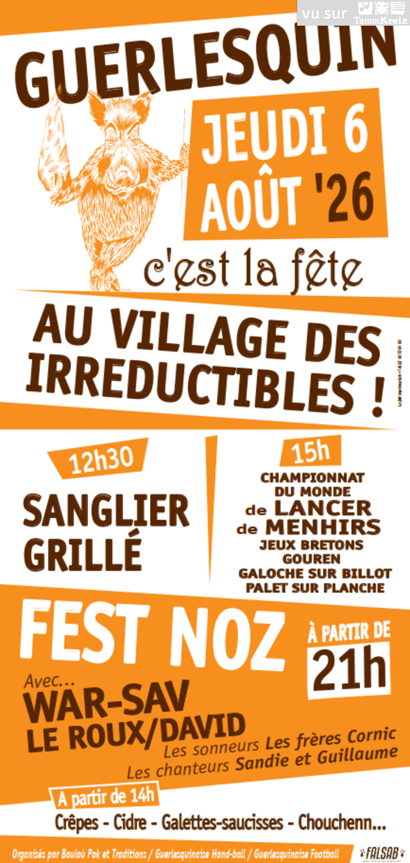 Fest Noz&nbsp;à&nbsp;Guerlesquin