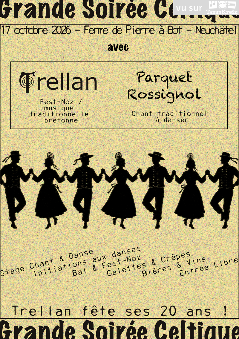Fest-Noz/Bal folk&nbsp;à&nbsp;Neuchatel