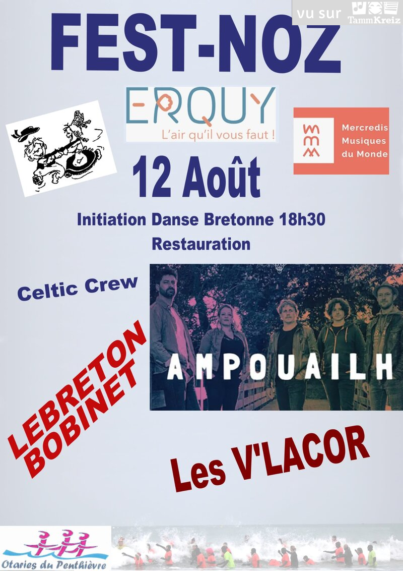 Fest Noz&nbsp;à&nbsp;Erquy