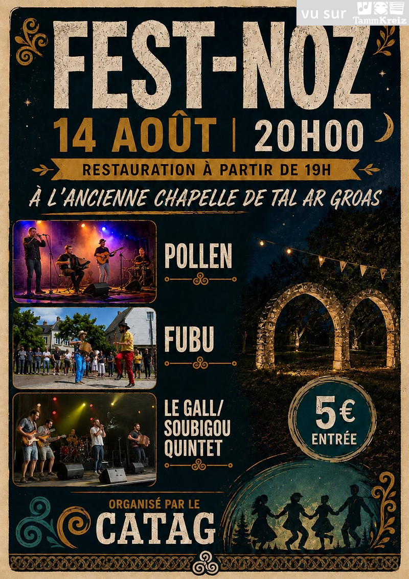 Fest Noz&nbsp;à&nbsp;Crozon