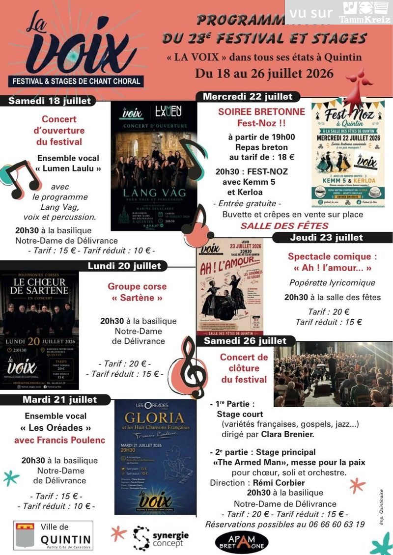 Fest Noz&nbsp;à&nbsp;Quintin