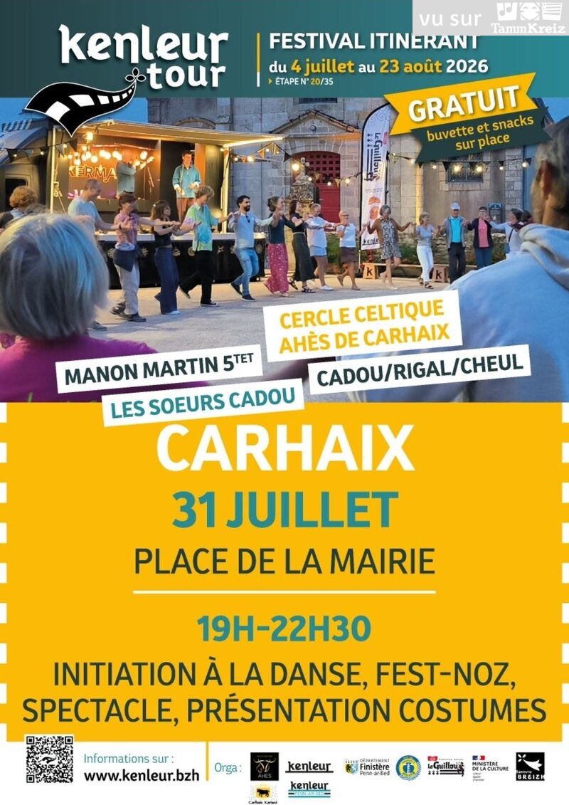 Fest Noz&nbsp;à&nbsp;Carhaix-Plouguer