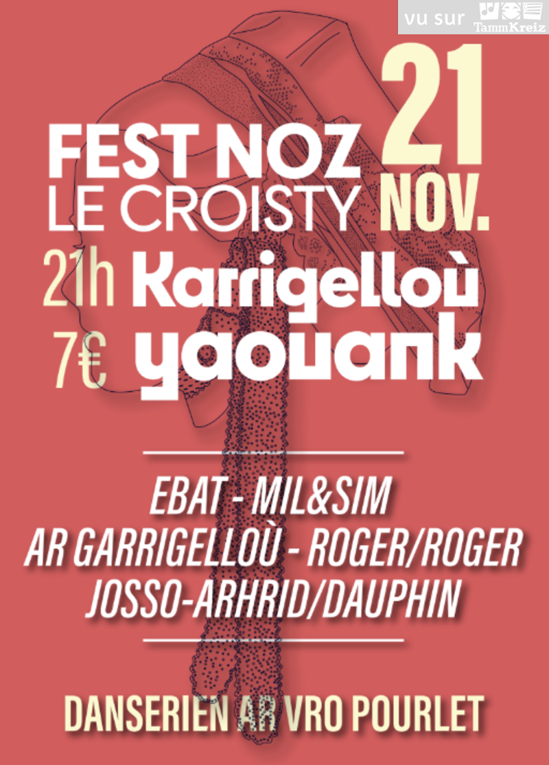 Fest Noz&nbsp;à&nbsp;Le Croisty