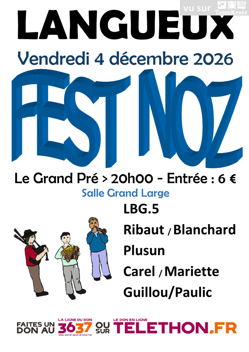 Fest Noz&nbsp;à&nbsp;Langueux