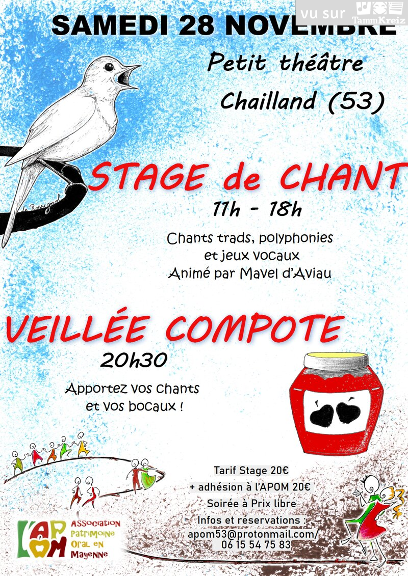 Stage&nbsp;à&nbsp;Chailland