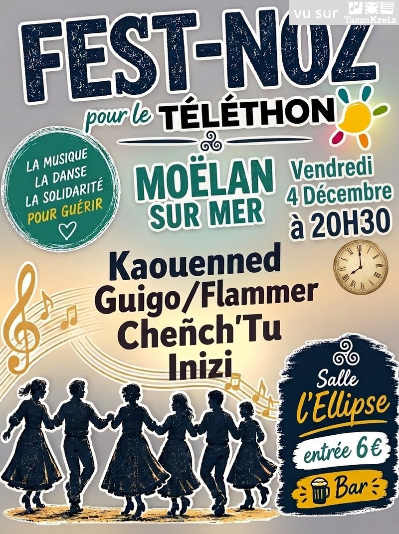 Fest Noz&nbsp;à&nbsp;Moëlan-sur-Mer