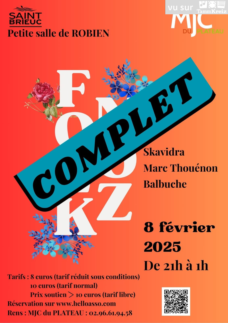 Fest-Noz/Bal folk à Saint-Brieuc