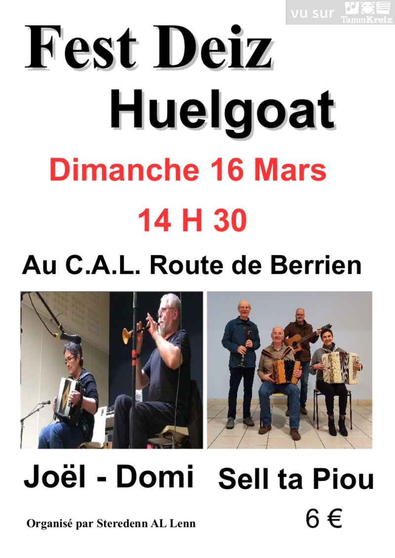 Fest Deiz à Huelgoat