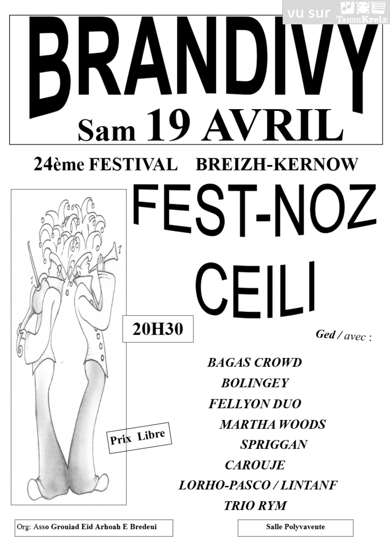 Ceili-Fest-Noz à Brandivy