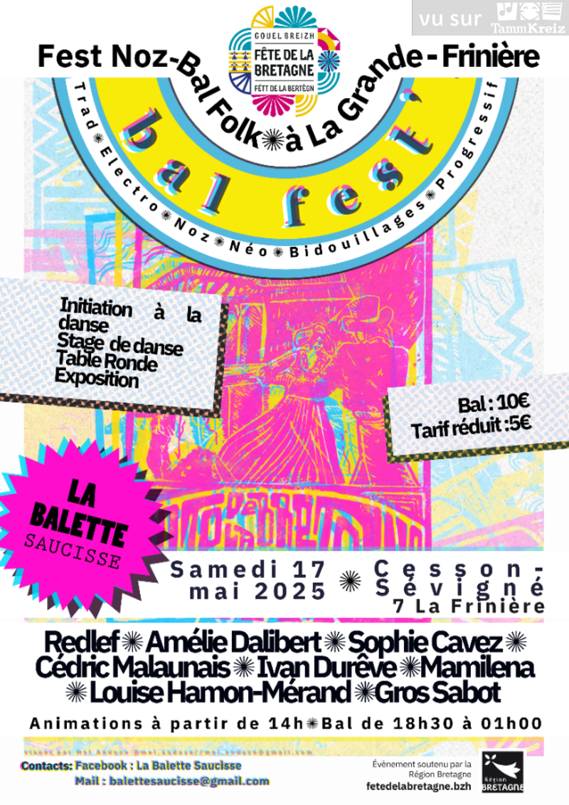 Fest-Noz/Bal folk à Cesson-Sévigné
