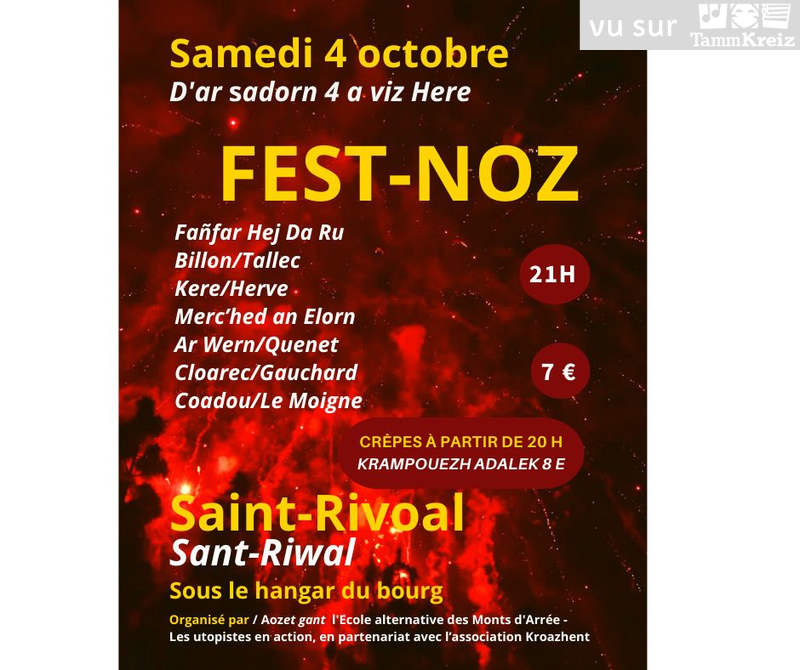 Fest Noz à Saint-Rivoal